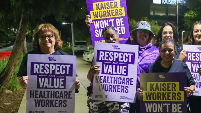 Largest Healthcare Strike in U.S. History: Kaiser Workers Demand Change